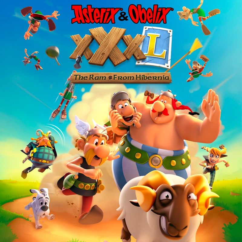 Asterix & Obelix Slap Them All box art for Playstation 5